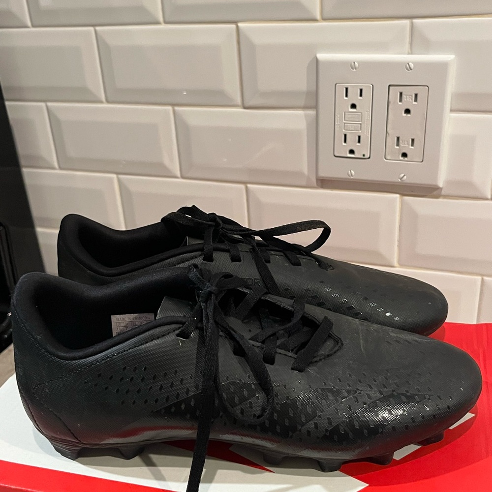 Adidas Black Athletic Shoes Performance Design